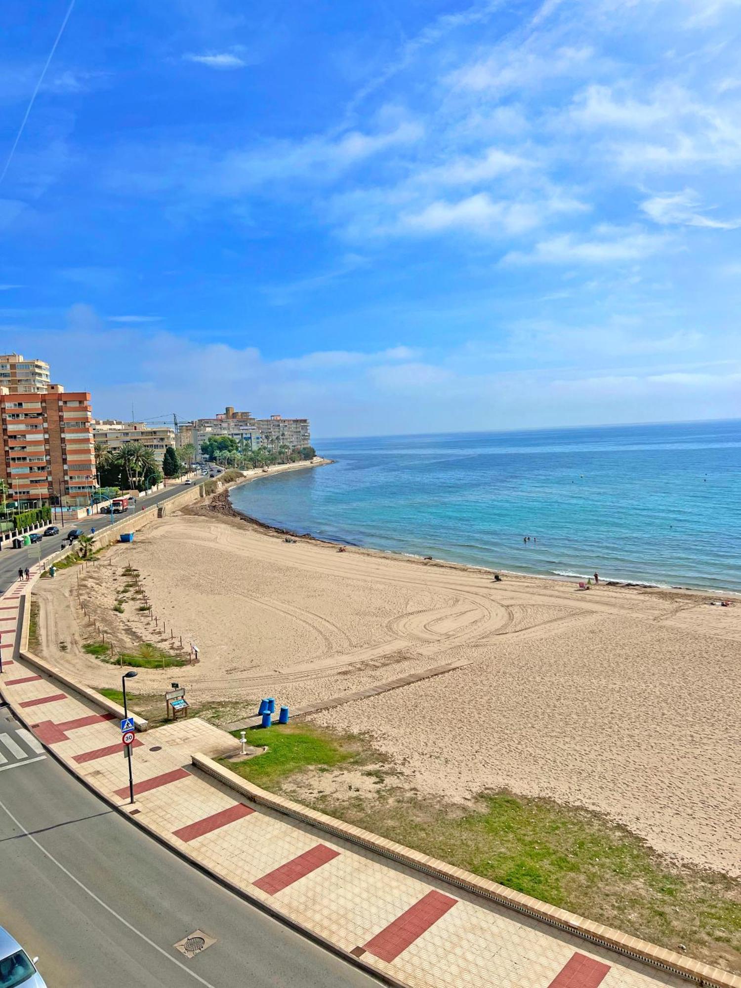 Apartament Atico Frente Al Mar 2 Terrazas Barbacoa Y Parking Sujeto A Disponibilidad El Campello Zewnętrze zdjęcie